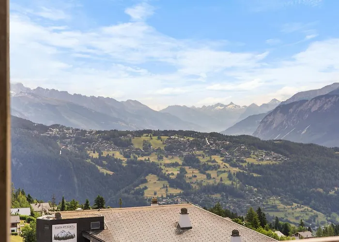 Emeraudes 515 Pres De La Telecabine A Avec Vue Sur Les Alpes Anzère